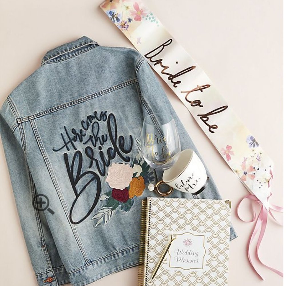 Here Comes the Bride Denim jacket